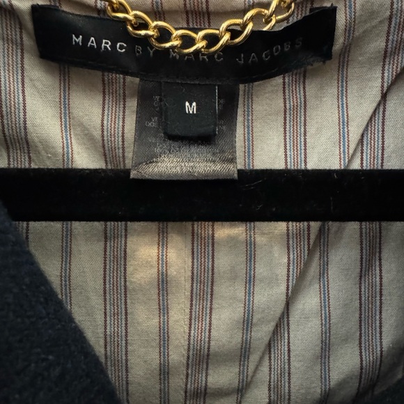 Marc By Marc Jacobs Navy Wool Sleeveless Vest - Picture 3 of 3